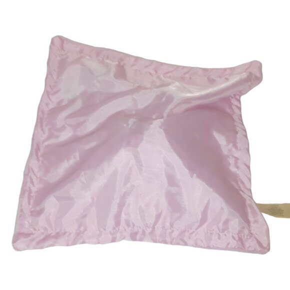 MTY International My First Easter Plush Bunny Minky Dot Rattle Bib Blanket Set - Picture 8 of 9